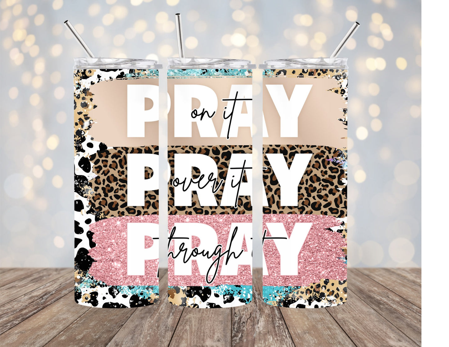 Pray Pray Pray 20oz Tumbler