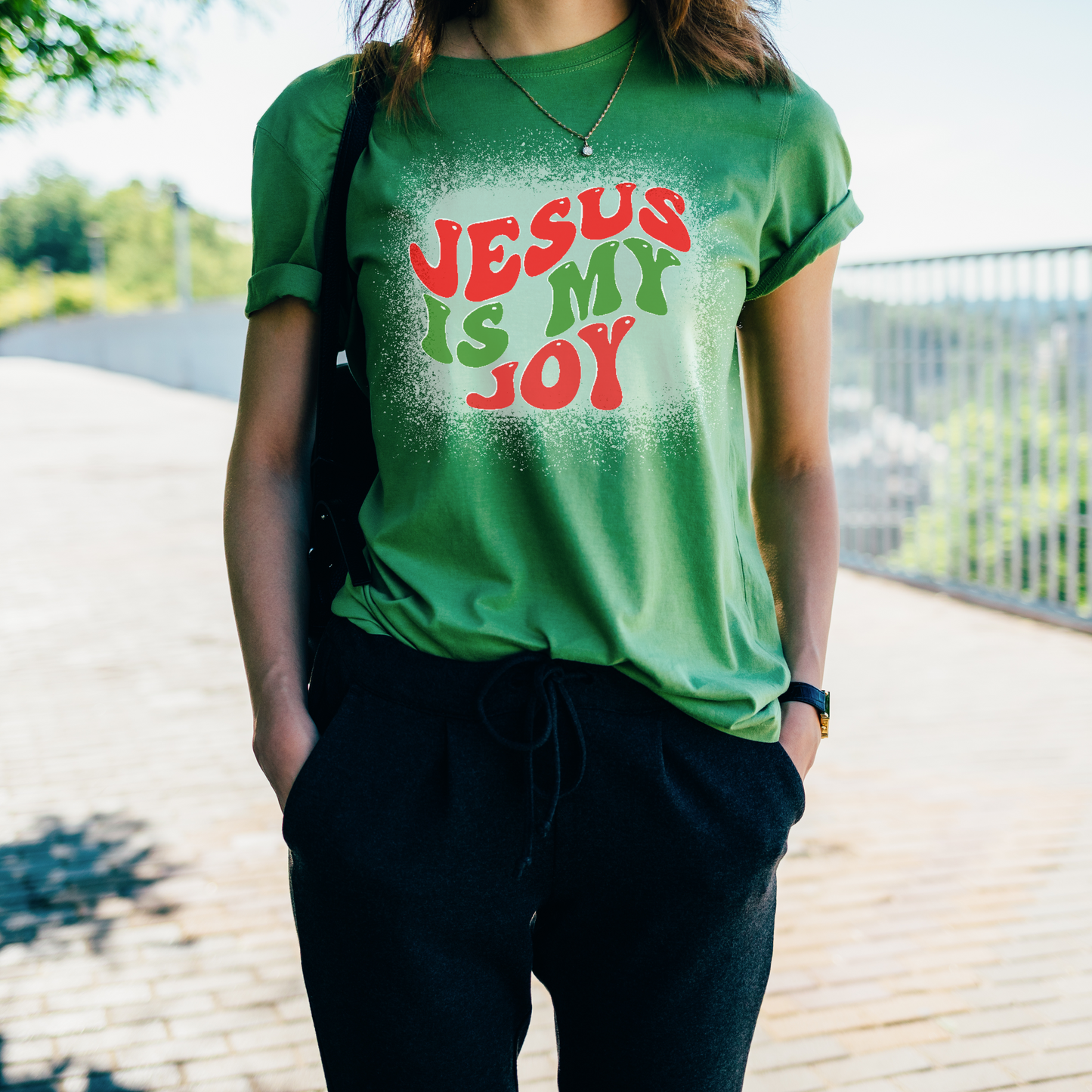 Jesus is my joy short sleeved t-shirt