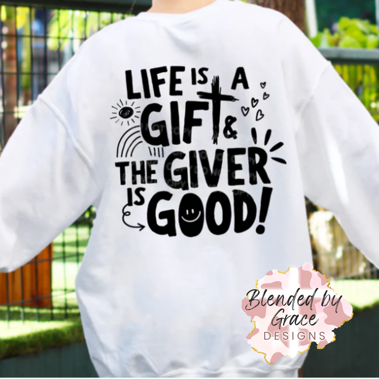 Life is a gift short sleeved t-shirt